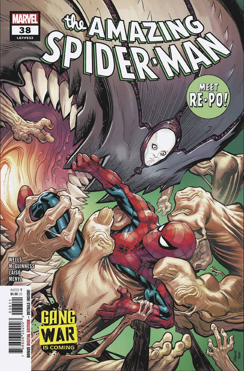 The Amazing Spider-Man, Vol. 6 38A Comic Ed McGuinness Marvel Comics 2023
