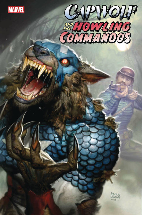 Capwolf and The Howling Commandos 2A Comic Ryan Brown Marvel Comics 2023