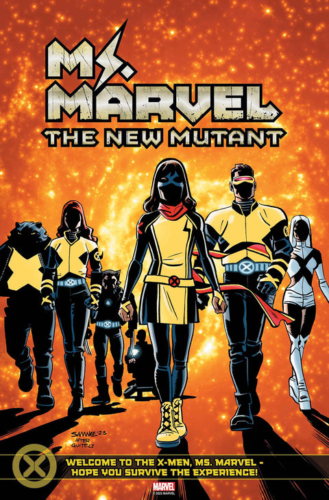 Ms. Marvel: The New Mutant 4C Comic Chris Samnee Variant Marvel Comics 2023