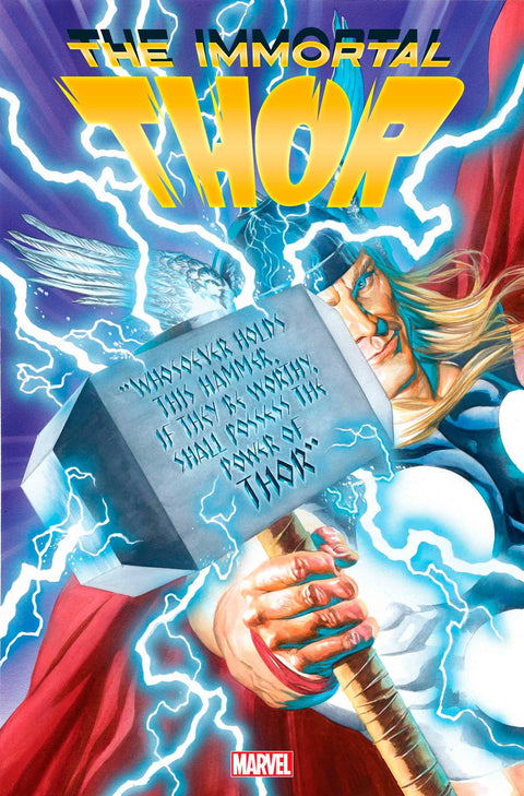 The Immortal Thor 4A Comic Alex Ross Marvel Comics 2023