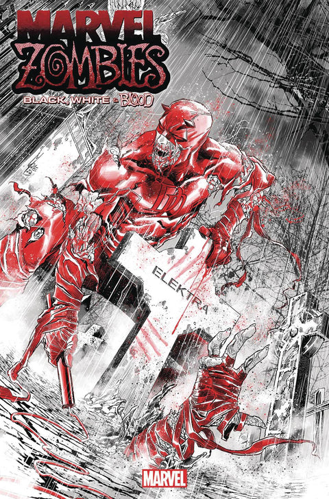 Marvel Zombies: Black, White & Blood 2A Comic Marco Checchetto Marvel Comics 2023