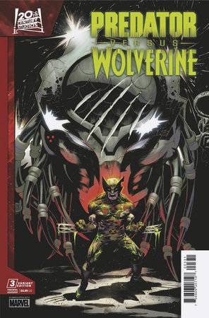 Predator vs. Wolverine 3C Comic Adam Kubert Variant Marvel Comics 2023