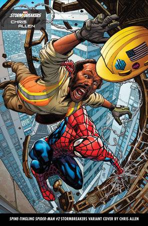 Spine-Tingling Spider-Man 2D Comic Chris Allen Stormbreakers Variant Marvel Comics 2023