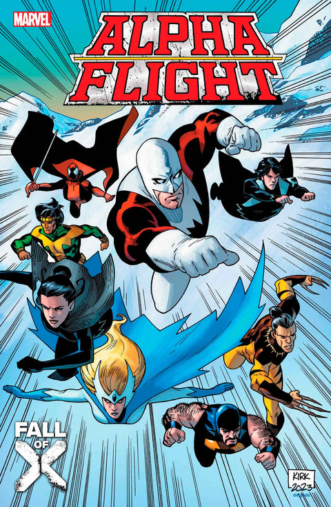 Alpha Flight, Vol. 5 5A Comic Leonard Kirk Marvel Comics 2023
