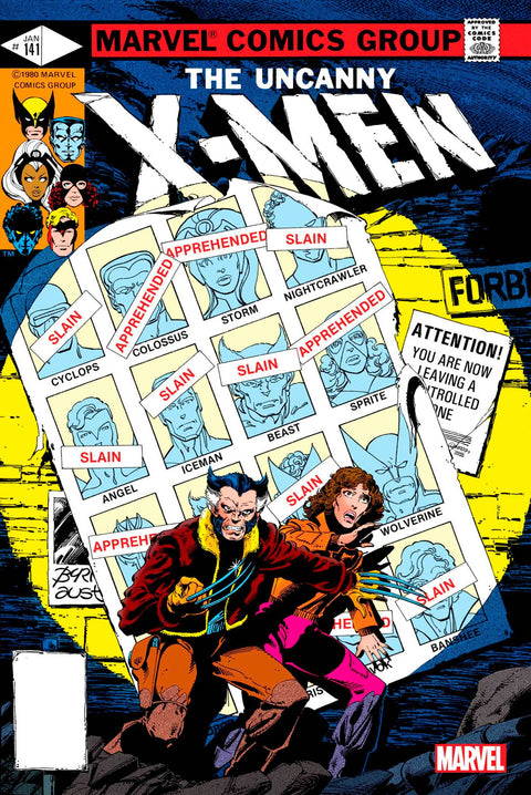 Uncanny X-Men, Vol. 1 141F Comic Facsimile Marvel Comics 2023