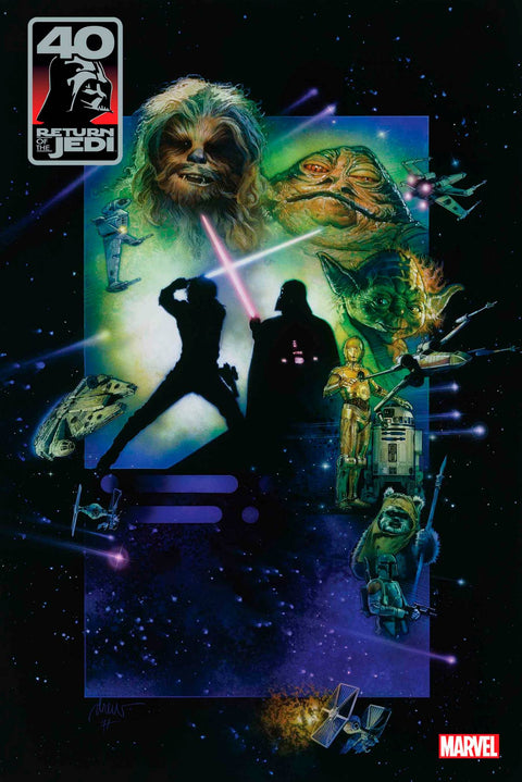Star Wars: Return of the Jedi - The 40th Anniversary Covers by Chris Sprouse 1B Comic Movie Variant Marvel Comics 2023
