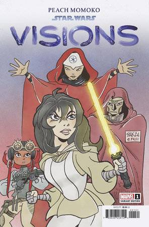 Star Wars: Visions - Peach Momoko 1B Comic Stan Sakai Variant Marvel Comics 2023