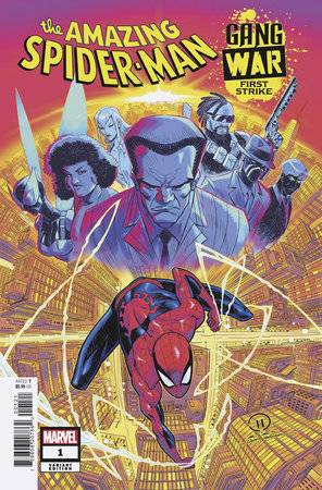 The Amazing Spider-Man: Gang War - First Strike 1B Comic Joey Vazquez Variant Marvel Comics 2023