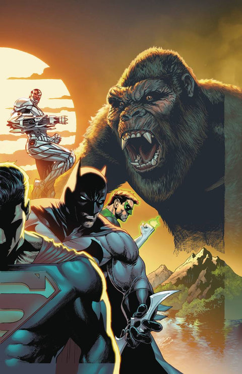 Justice League Vs. Godzilla Vs. Kong 1J Comic King Kong ROAR Variant DC Comics 2023