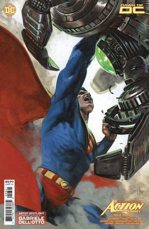 Action Comics, Vol. 3 1058F Comic Gabriele Dell'Otto Variant DC Comics 2023