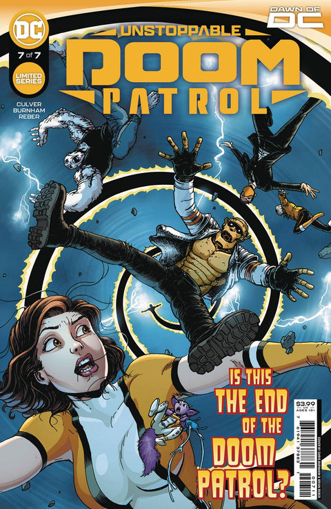 Unstoppable Doom Patrol 7A Comic Chris Burnham DC Comics 2023