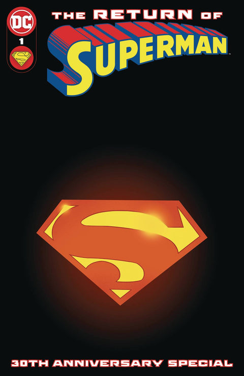 The Return of Superman: 30th Anniversary Special 1D Comic Francis Manapul Variant DC Comics 2023
