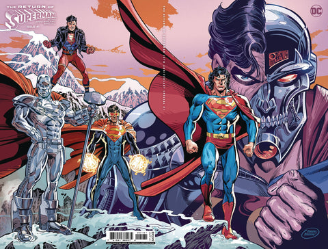The Return of Superman: 30th Anniversary Special 1F Comic Dan Jurgens Foil Variant DC Comics 2023