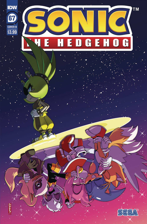 Sonic the Hedgehog, Vol. 3 67B Comic Ryan Jampole Variant IDW Publishing 2023