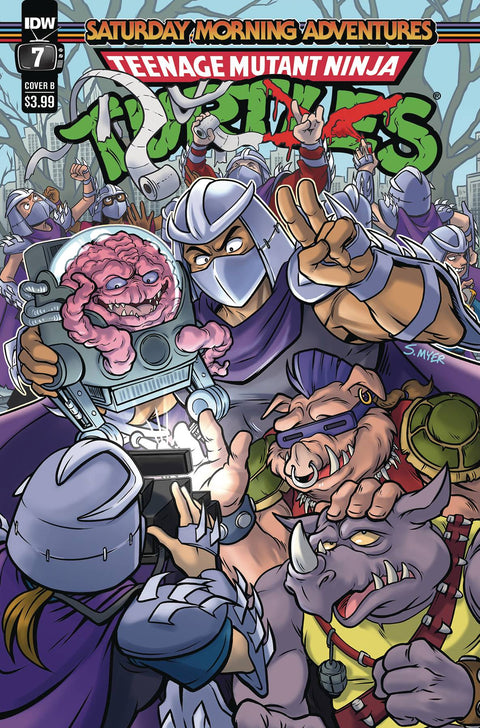Teenage Mutant Ninja Turtles: Saturday Morning Adventures Continued 7B Comic Sarah Myer Variant IDW Publishing 2023