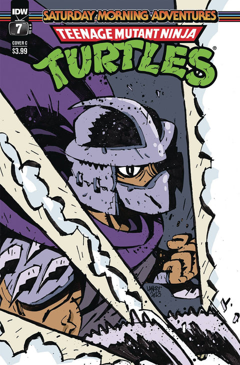 Teenage Mutant Ninja Turtles: Saturday Morning Adventures Continued 7C Comic Jon Lankry Variant IDW Publishing 2023