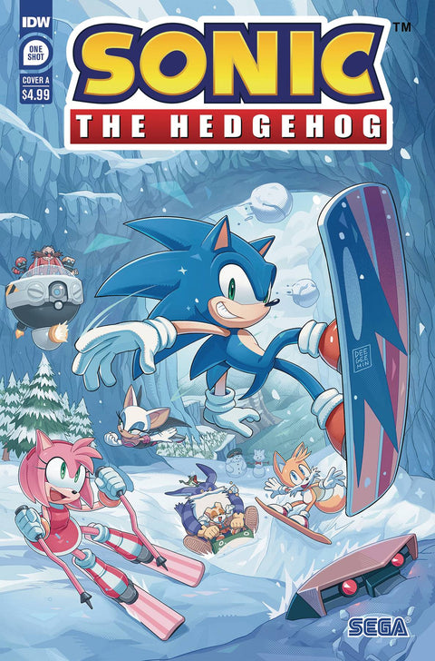 Sonic The Hedgehog: Winter Jam 1A Comic Min Ho Kim IDW Publishing 2023