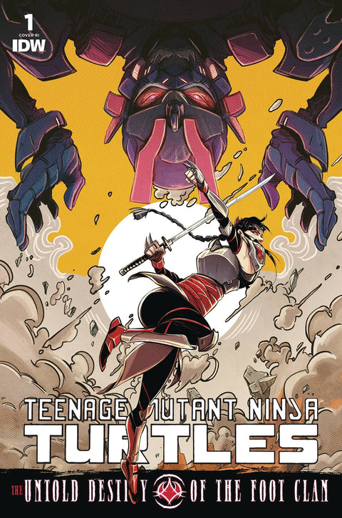 Teenage Mutant Ninja Turtles: The Untold Destiny of the Foot Clan 1 Comic 1:10 Santtos Variant IDW Publishing 2024