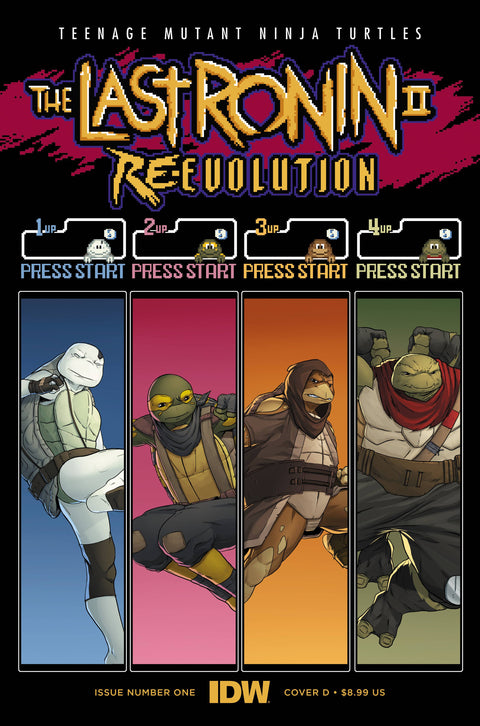 Teenage Mutant Ninja Turtles: The Last Ronin II - Re-Evolution 1 Comic Luis Antonio Delgado Variant IDW Publishing 2024