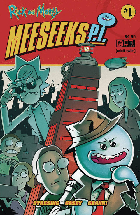 Rick & Morty: Meeseeks P.I. 1A Comic Fred Stresing Oni Press 2023