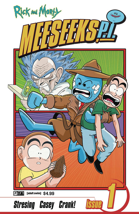 Rick & Morty: Meeseeks P.I. 1B Comic Marc Ellerby Variant Oni Press 2023