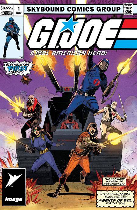 G.I. Joe: A Real American Hero: Larry Hama Cut 1B Comic Pat Oliffe Variant Image Comics 2023