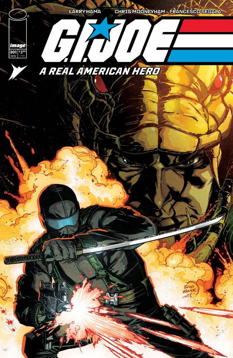 G.I. Joe: A Real American Hero 2023 (Image) 301C Comic 1:10 Brad Walker Variant Image Comics 2023