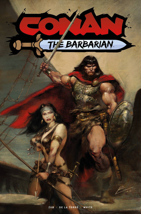 Conan the Barbarian (Titan Books) 5D Comic Robert De La Torre Variant Titan Books 2023