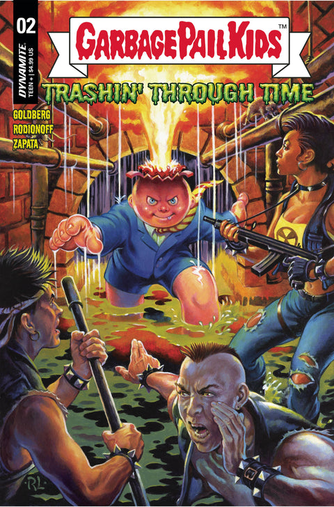 Garbage Pail Kids: Trashin' Through Time 2A Comic Ray Lago Dynamite Entertainment 2023