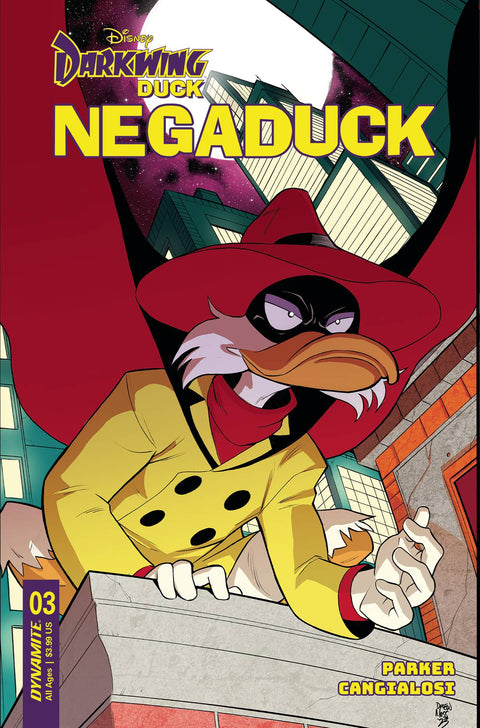 Darkwing Duck: Negaduck 3B Comic Drew Moss Variant Dynamite Entertainment 2023