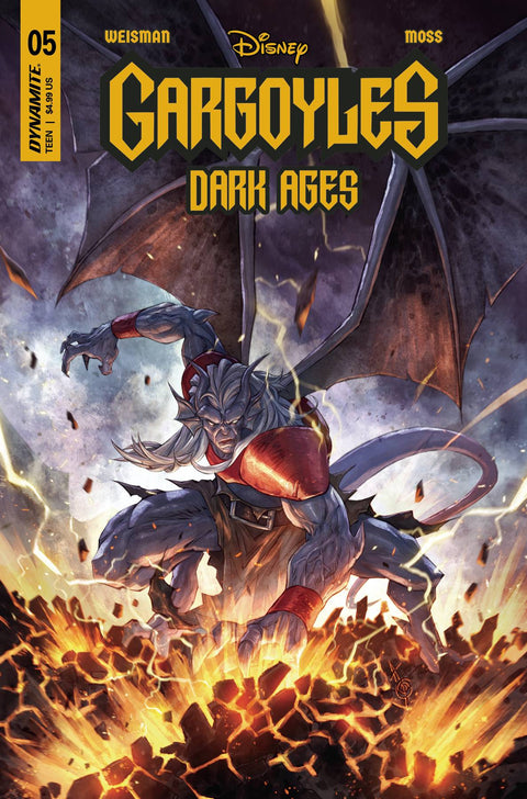 Gargoyles: Dark Ages 5B Comic Alan Quah Variant Dynamite Entertainment 2024