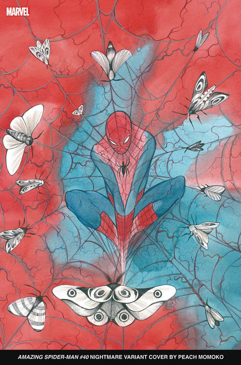 The Amazing Spider-Man, Vol. 6 40B Comic Peach Momoko Nightmare Variant Marvel Comics 2023