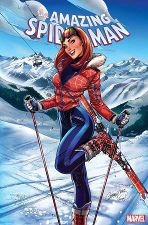 The Amazing Spider-Man, Vol. 6 40D Comic J. Scott Campbell Ski Chalet Variant Marvel Comics 2023