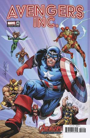 Avengers, Inc. 4B Comic Avengers 60th Variant Marvel Comics 2023