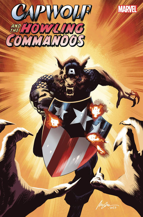 Capwolf and The Howling Commandos 3B Comic Rafael Albuquerque Variant Marvel Comics 2023
