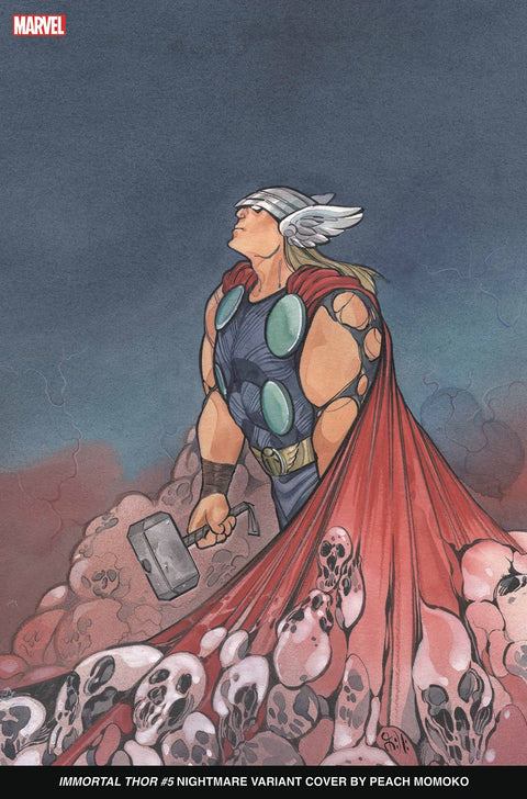 The Immortal Thor 5B Comic Peach Momoko Nightmare Variant Marvel Comics 2023