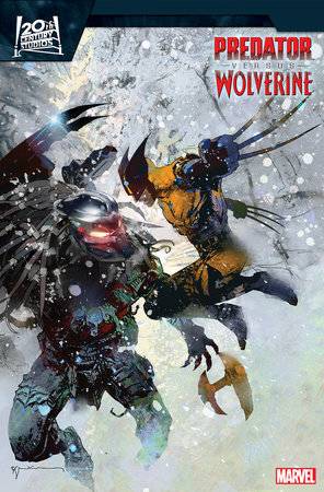 Predator vs. Wolverine 4B Comic Bill Sienkiewicz Variant Marvel Comics 2023