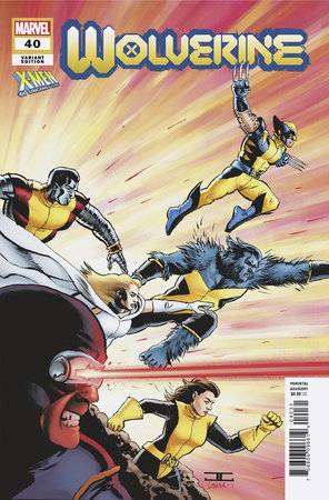 Wolverine, Vol. 7 40C Comic John Cassaday X-Men 60th Anniversary Variant  Marvel Comics 2023