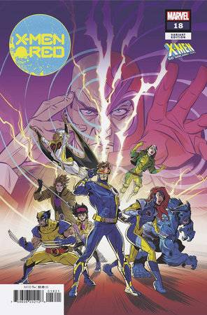 X-Men: Red, Vol. 2 18B Comic Leonel Castellani X-Men 60th Anniversary Variant Marvel Comics 2023