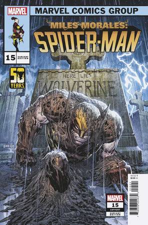 Miles Morales: Spider-Man, Vol. 2 15B Comic Ken Lashley 50 Years of Wolverine Variant Marvel Comics 2024