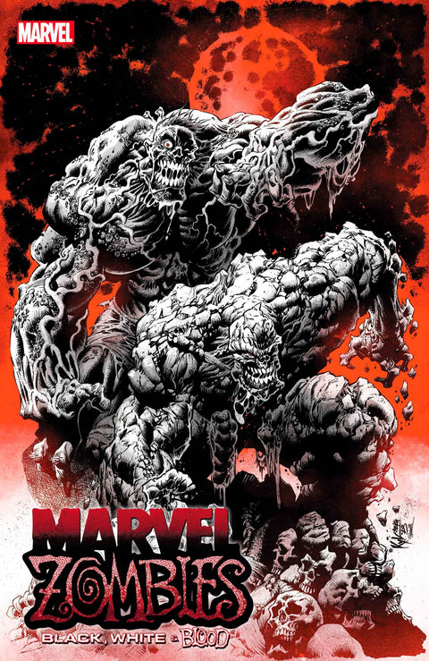 Marvel Zombies: Black, White & Blood 4A Comic Kyle Hotz Regular Marvel Comics 2024