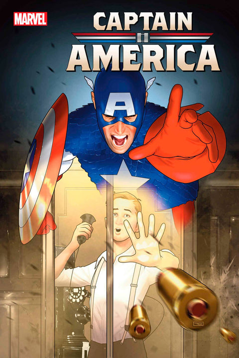 Captain America, Vol. 11 5A Comic Jesus Saíz Regular Marvel Comics 2024
