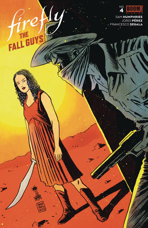 Firefly: The Fall Guys 4A Comic Francesco Francavilla Boom! Studios 2024