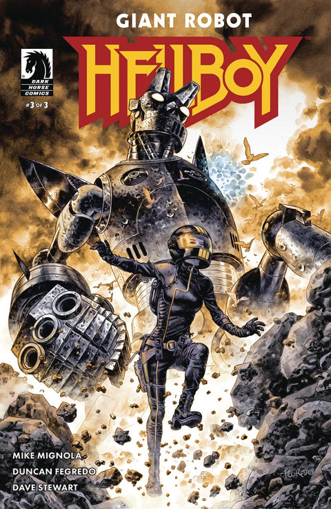 Giant Robot Hellboy 3A Comic Duncan Fegredo Regular Dark Horse Comics 2024