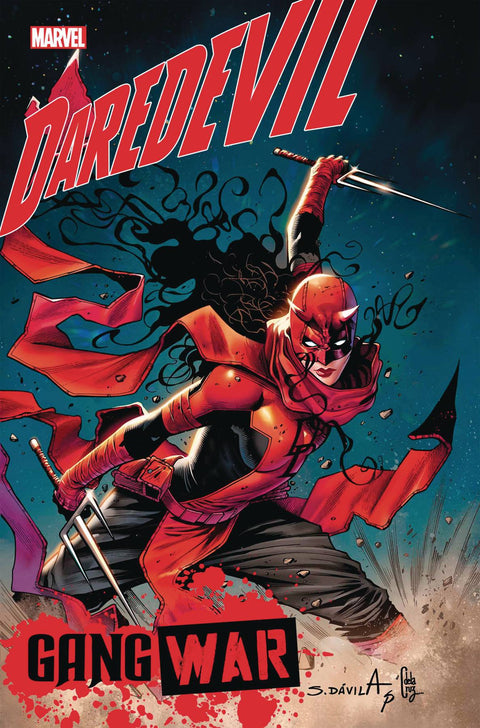 Daredevil: Gang War 1A Comic Sergio Davila Marvel Comics 2023