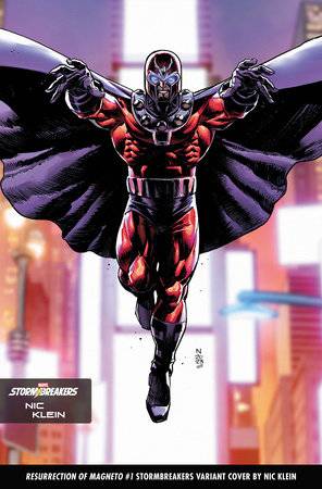 Resurrection of Magneto 1E Comic Nic Klein Stormbreakers Variant Marvel Comics 2024
