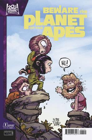 Return to the Planet of the Apes 1B Comic Skottie Young Variant Marvel Comics 2024