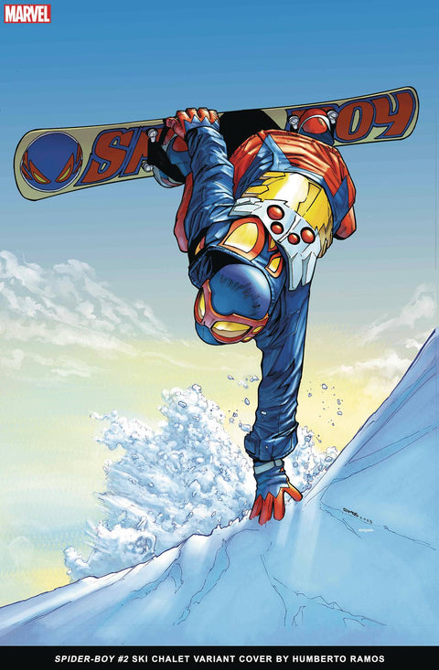 Spider-Boy, Vol. 1 2C Comic Humberto Ramos Ski Chalet Variant Marvel Comics 2023