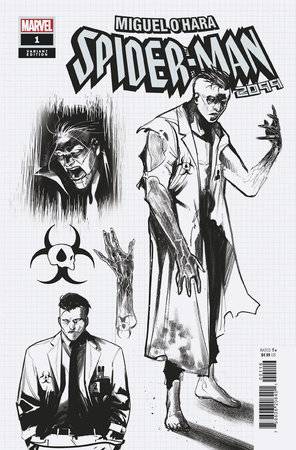 Miguel O'Hara: Spider-Man 2099 1D Comic 1:10 Cappuccio Design Variant Marvel Comics 2024