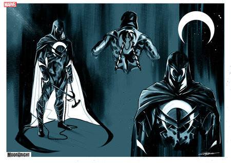 Vengeance of the Moon Knight, Vol. 2 1G Comic 1:10 Cappuccio Design Variant Marvel Comics 2024